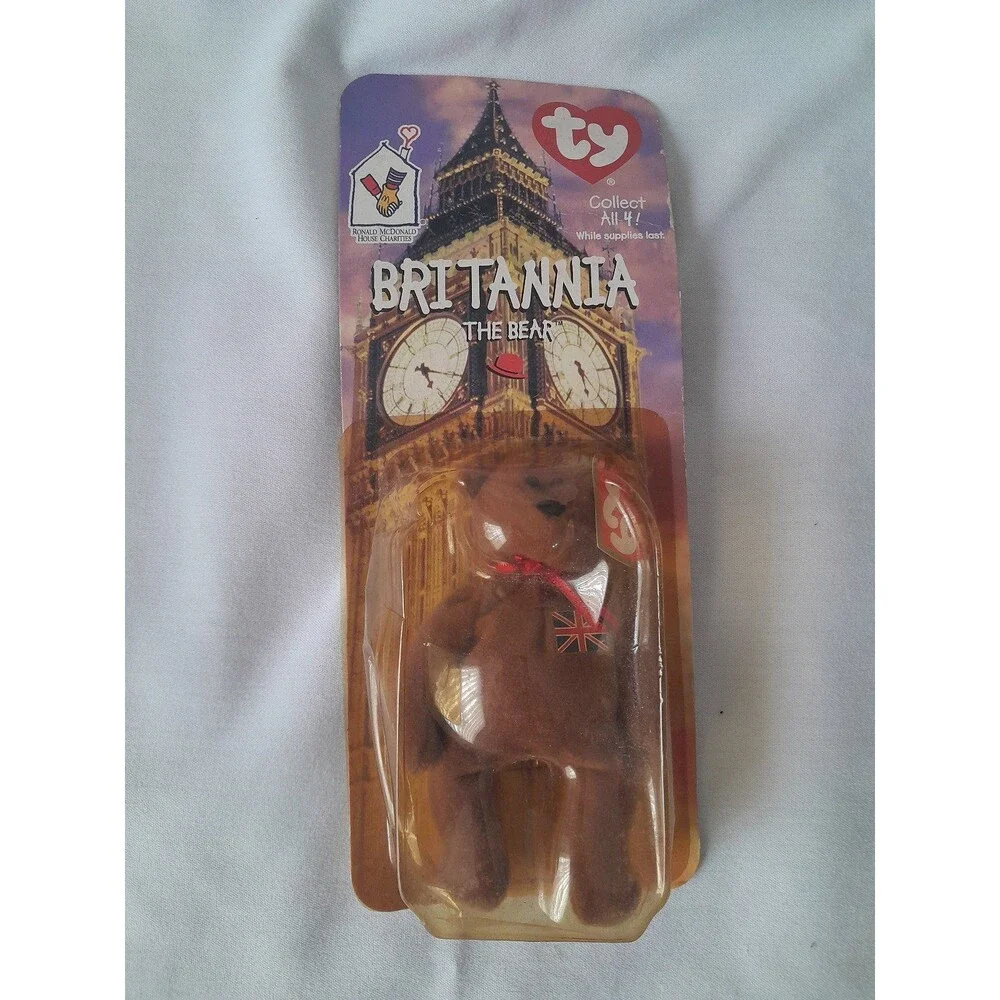 TY 1999 McDonald’s Beanie Babies: Maple and Britannia- NEW